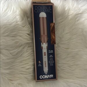 Conair Double Ceramic Curling Iron - Rose Gold
